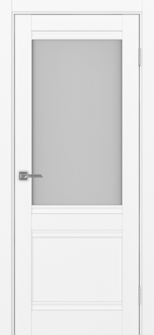 Полотно Турин 502U.21 белый снежный Цвет Белый снежный Размер 800х2000мм Покрытие Экошпон Стекло Матовое