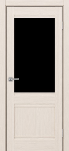 Полотно Турин 502U.21 ясень перламутровый Цвет Ясень перламутр Размер 600х2000мм Покрытие Экошпон Стекло Черное