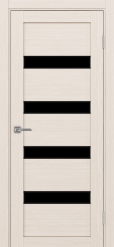 Полотно Турин 505 АПС SB ясень перламутровый Цвет Ясень перламутр Размер 600х2000мм Покрытие Экошпон Стекло Черное