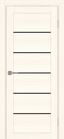 Полотно Турин 506 ясень светлый Цвет Ясень светлый Размер 600х2000мм Покрытие Экошпон Стекло Черное