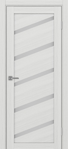 Полотно Турин 506 У ясень серебристый Размер 600х2000мм Покрытие Экошпон Стекло Матовое