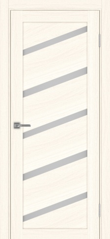 Полотно Турин 506 У ясень светлый Размер 700х2000мм Покрытие Экошпон Стекло Матовое