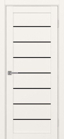 Полотно Турин 508 бежевый Цвет Бежевый Размер 700х2000мм Покрытие Экошпон Стекло Черное