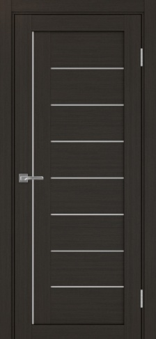 Полотно Турин  524 мателюкс венге Цвет Венге Размер 800х2000мм Покрытие Экошпон Стекло Матовое