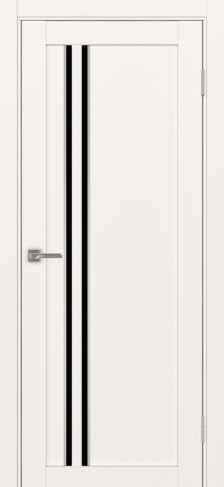 Полотно Турин  525АПС SC бежевый Размер 700х2000мм Покрытие Экошпон Стекло Черное