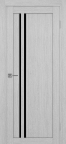 Полотно Турин  525АПС SC дуб серый Размер 700х2000мм Покрытие Экошпон Стекло Черное