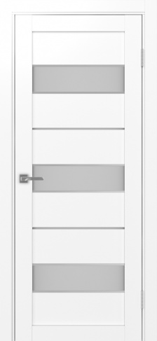 Полотно Турин  526АПС белый снежный Цвет Белый снежный Размер 700х2000мм Покрытие Экошпон Стекло Матовое