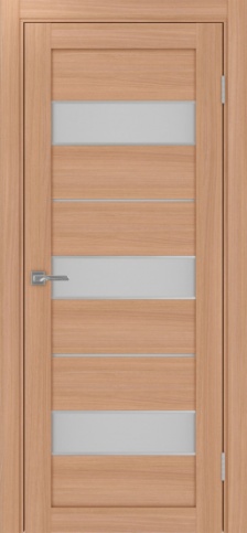 Полотно Турин  526АПС ясень тёмный Цвет Ясень тёмный Размер 800х2000мм Покрытие Экошпон Стекло Матовое