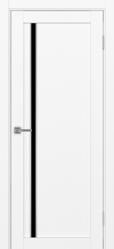 Полотно Турин  527АПС белый снежный Цвет Белый снежный Размер 600х2000мм Покрытие Экошпон Стекло Черное