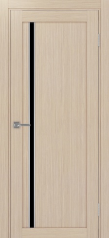 Полотно Турин  527АПС дуб белёный Цвет Дуб белёный Размер 800х2000мм Покрытие Экошпон Стекло Черное