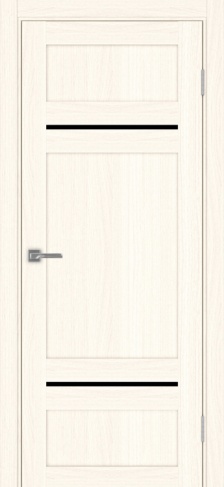 Полотно Турин  532.12121 ясень светлый Цвет Ясень светлый Размер 600х2000мм Покрытие Экошпон Стекло Черное