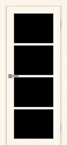 Полотно Турин 540 ясень светлый Цвет Ясень светлый Размер 800х2000мм Покрытие Экошпон Стекло Черное