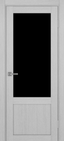 Полотно Турин 540ПФ.21 дуб серый Цвет Дуб серый Размер 600х2000мм Покрытие Экошпон Стекло Черное