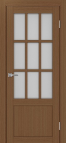 Полотно Турин 542ПФ.21 мателюкс орех Цвет Орех Размер 800х2000мм Покрытие Экошпон Стекло Матовое