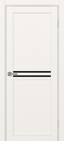 Полотно Турин 552 бежевый Цвет Бежевый Размер 800х2000мм Покрытие Экошпон Стекло Черное