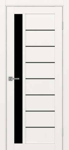 Полотно Турин 554АПП SB бежевый Цвет Бежевый Размер 600х2000мм Покрытие Экошпон Стекло Черное