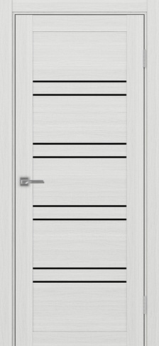 Полотно Турин 560 ясень серебристый Цвет Ясень серебристый Размер 600х2000мм Покрытие Экошпон Стекло Черное